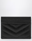 Saint Laurent Black Monogram credit card holder