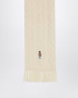 Polo Ralph Lauren Polo Bear scarf in cream wool