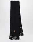 Polo Ralph Lauren Navy blue wool Polo Bear scarf