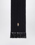 Polo Ralph Lauren Navy blue wool Polo Bear scarf