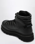 Moncler Black trekking ankle boot Peka Trek