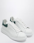 Alexander McQueen Oversized sneakers in white/green