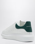 Alexander McQueen Oversized sneakers in white/green