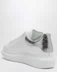 Alexander McQueen Oversize sneakers white/silver croc