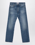Valentino Blue washed-effect denim jeans