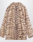 Stella McCartney Silk shirt with tiger print