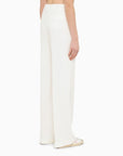 Stella McCartney Wide cream trousers