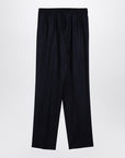 Stella McCartney Navy wool pleated trousers