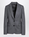 Stella McCartney Grey single-breasted jacket in wool