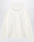 Ivory sweatshirt with Chez Valentino print
