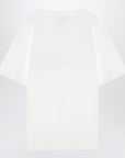 Ivory T-shirt with Chez Valentino print