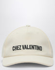 Valentino Garavani Chez Valentino ivory baseball cap