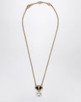 Valentino Garavani Ovalette necklace with Swarovski pearl