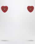 Valentino Garavani Royal Heart Red Earrings