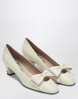 Valentino Garavani Décolleté Bowow ivory