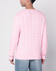 Polo Ralph Lauren Pink cable-knit cotton sweater
