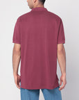 Polo Ralph Lauren Washed wine red cotton polo