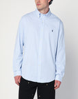 Polo Ralph Lauren White and blue striped Oxford shirt