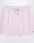 Polo Ralph Lauren White/pink striped swim trunks