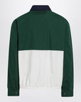 Polo Ralph Lauren Green/white/blue zippered jacket with logo