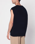 Polo Ralph Lauren Navy blue vest with flag Big-Fit