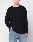 Polo Ralph Lauren Black cotton Classic-Fit T-shirt