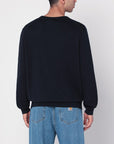 Polo Ralph Lauren Navy blue sweater in cotton and cashmere