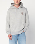 Polo Ralph Lauren Light gray Polo Bear hoodie