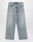 Balenciaga Loose light denim jeans