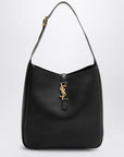 Saint Laurent Large Le 5 à 7 black leather bag