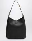 Saint Laurent Large Le 5 à 7 black leather bag