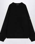 Balenciaga Black wool knit sweater