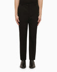 Saint Laurent Black wool trousers