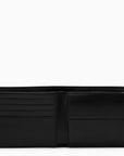 Saint Laurent Black grained leather East/West wallet with coin purse