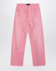 Balenciaga Wide-leg Baby Pink jeans