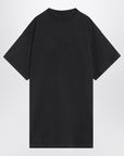 Balenciaga T-Shirt over Painted black in vintage jersey