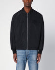 Alexander McQueen Lightweight zipped jacket black