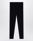 Balenciaga Black Activewear leggings in matt nylon blend