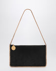Stella McCartney Black Falabella Clutch Shoulder Bag