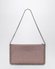 Stella McCartney Falabella Pink Clutch Shoulder Bag with Rhinestones