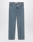 Valentino Medium blue jeans with cabochons
