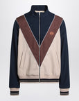 Valentino Zip-up sweatshirt with VLogo patch