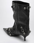 Balenciaga Cagole Wide black ankle boot