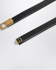 Saint Laurent Black belt with Charniere buckle