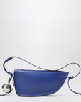Burberry Medium Shield blue leather bag