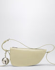 Burberry Small Shield light green leather bag