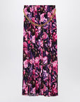 Balenciaga Long pleated floral skirt