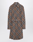 Burberry Check wool blend chemise dress