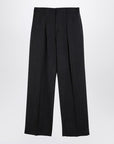 Burberry Grey wool trousers with darts
