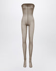 Saint Laurent Brown tights jumpsuit